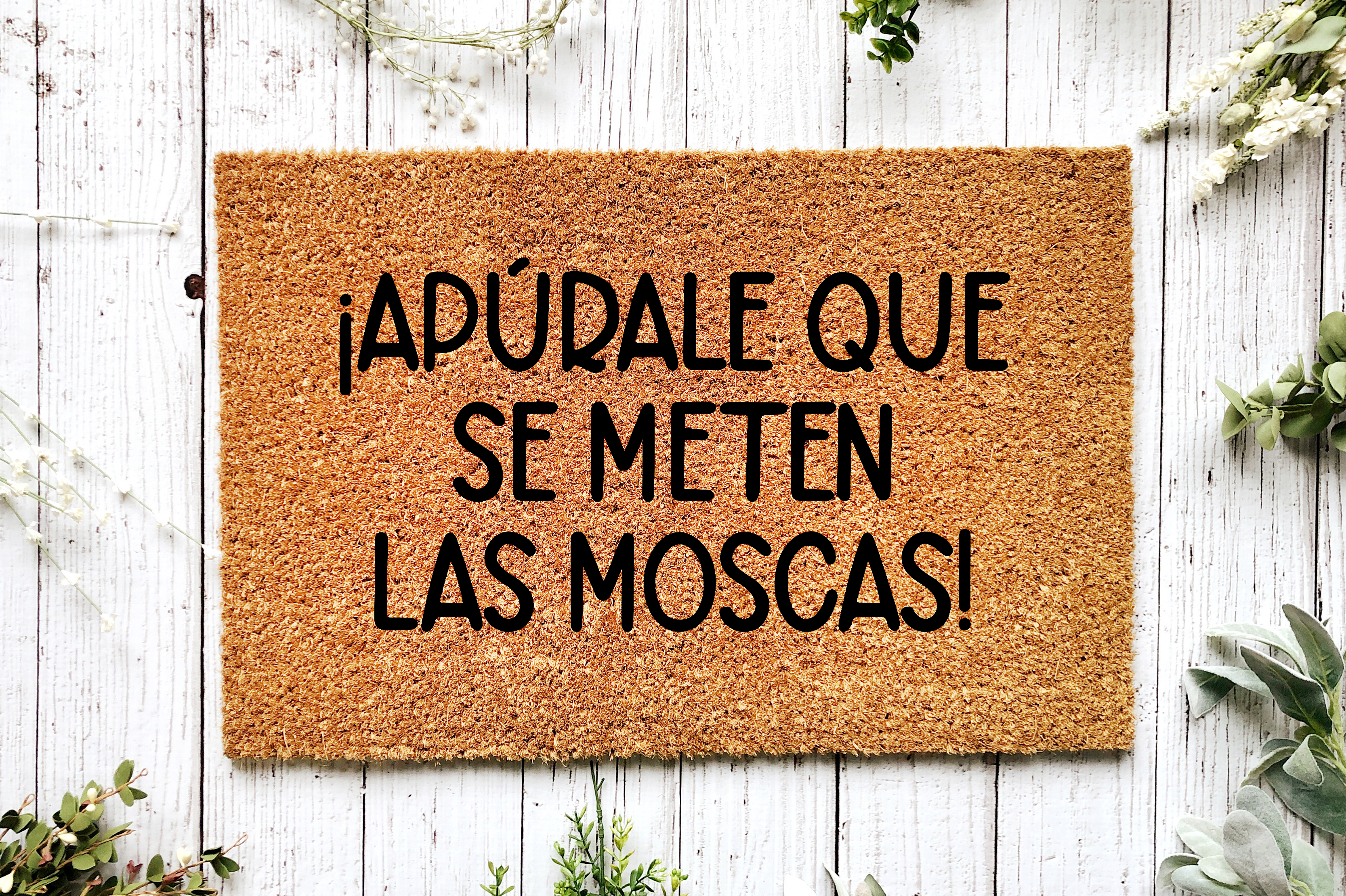 Doormat - APURALE QUE SE METEN LAS MOSCAS!