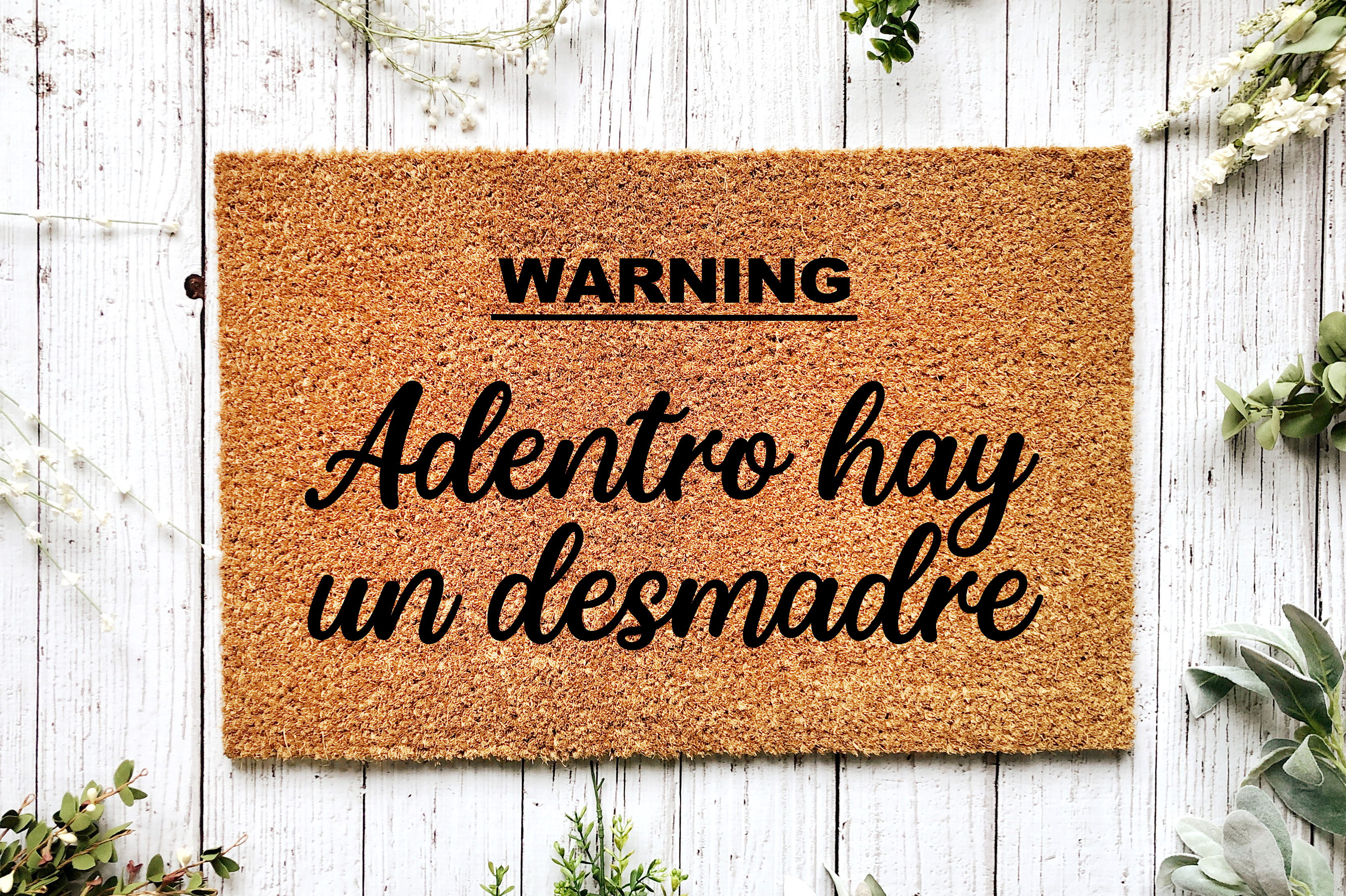 Doormat - WARNING Adentro hay un desmadre