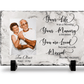 Memorial Slate for Loved One Designed with a Beautiful Marble